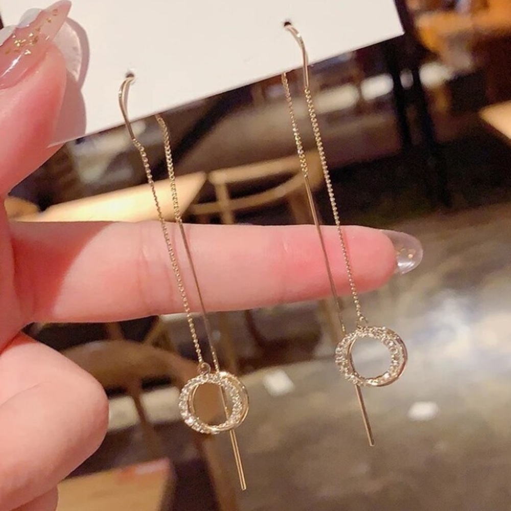 New 18k gold plated earrings - Picture 4 of 4